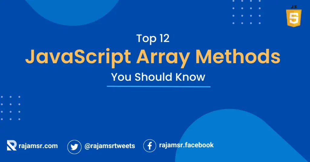 JavaScript Array Methods