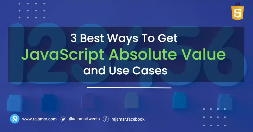 JavaScript Absolute Value