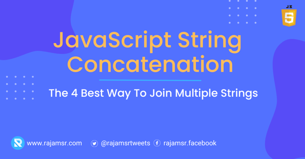 JavaScript String Concatenation