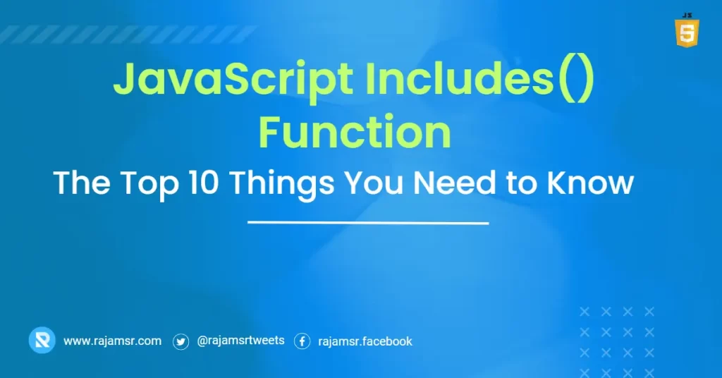 JavaScript Includes