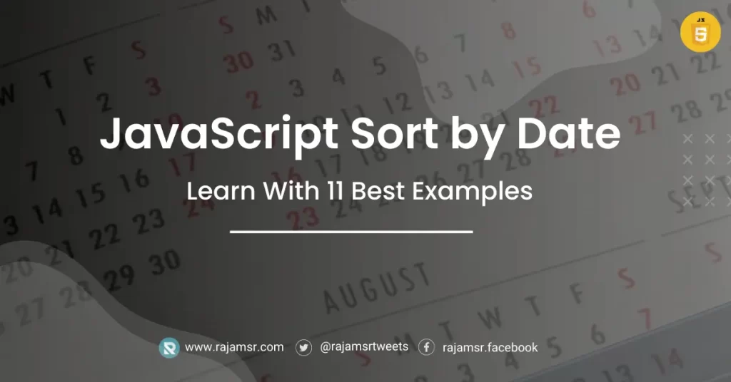 JavaScript Sort by Date