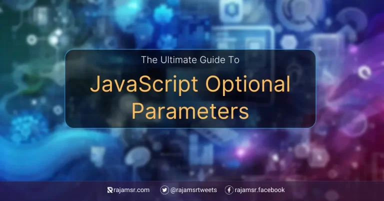 JavaScript Optional Parameters - Feature Image