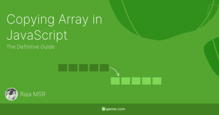 Copying Array in JavaScript